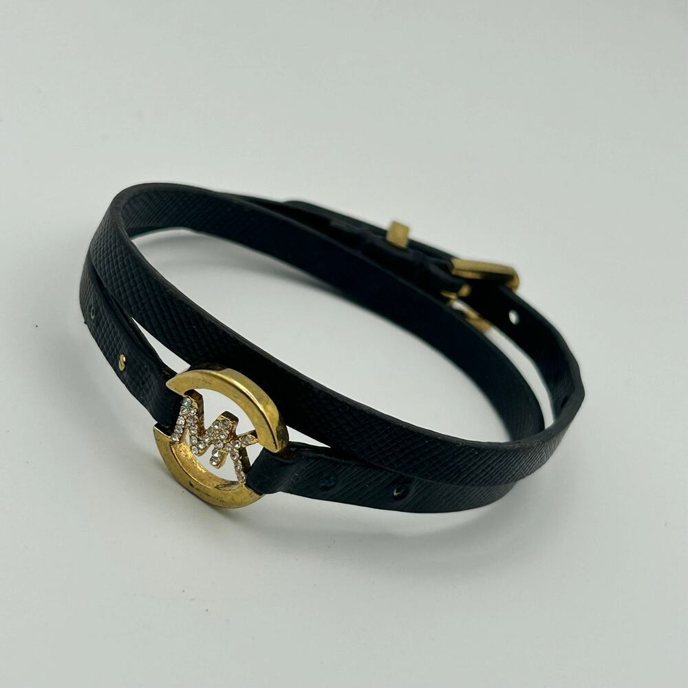Michael Kors Black Leader Bracelet